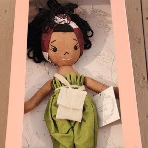 HarperIman Imani 14'' Plush Linen Doll